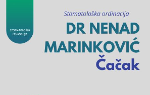Stomatološka ordinacija Dr Nenad Marinković Čačak pruža kvalitetne stomatološke usluge uz profesionalan pristup i dugogodišnje iskustvo.
