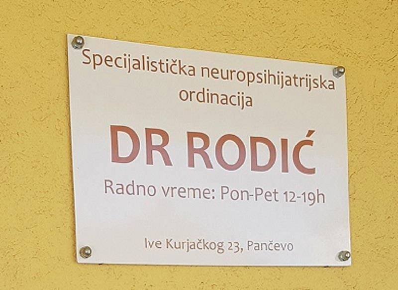 Neuropsihijatar Pančevo – Dr Rodić pruža psihijatrijske, neurološke i psihoterapijske preglede uz stručan pristup.