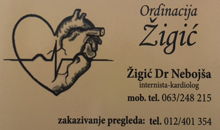Specijalistička internistička ordinacija Žigić Požarevac pruža stručne internističke i kardiološke preglede i savremenu dijagnostiku.